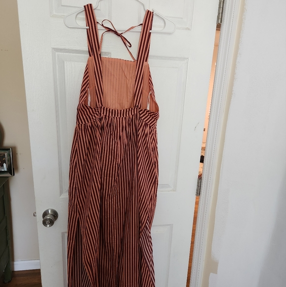 Bird and Knoll Dahlia dress in mimosa stripe - Picture 2 of 5